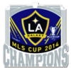 LOS ANGELES GALAXY PIN 2014 SOCCER MLS CHAMPIONSHIP PIN